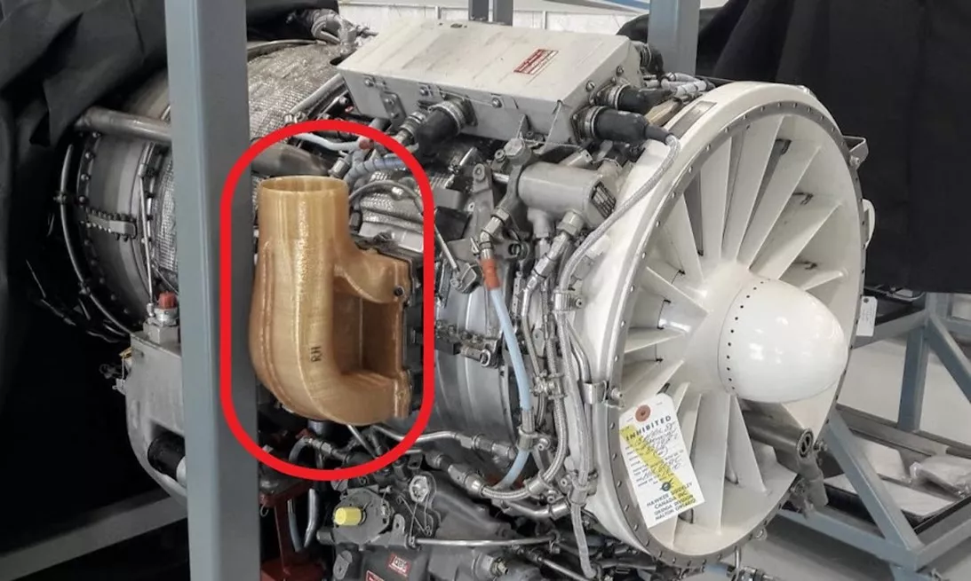 Ultem 9085 Material Turbine Intake