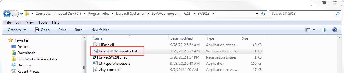 uninstall solidworks 2017 but leave 2018