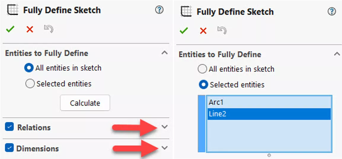 How to Use SOLIDWORKS Fully Define Sketch
