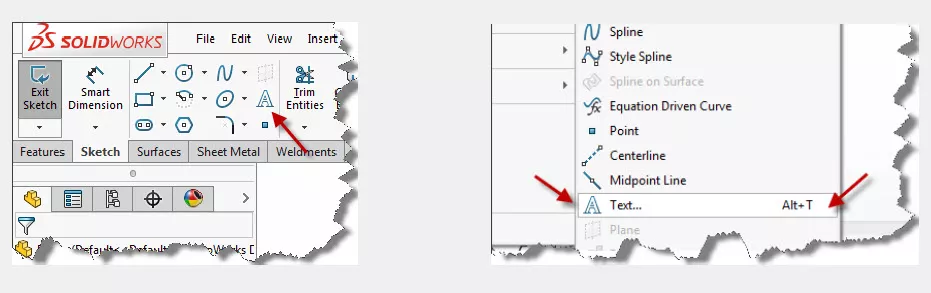 How to Use Stick Fonts in SOLIDWORKS
