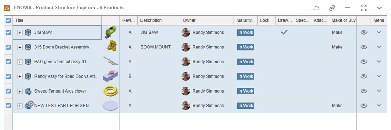 Using the 3DEXPERIENCE Product Explorer