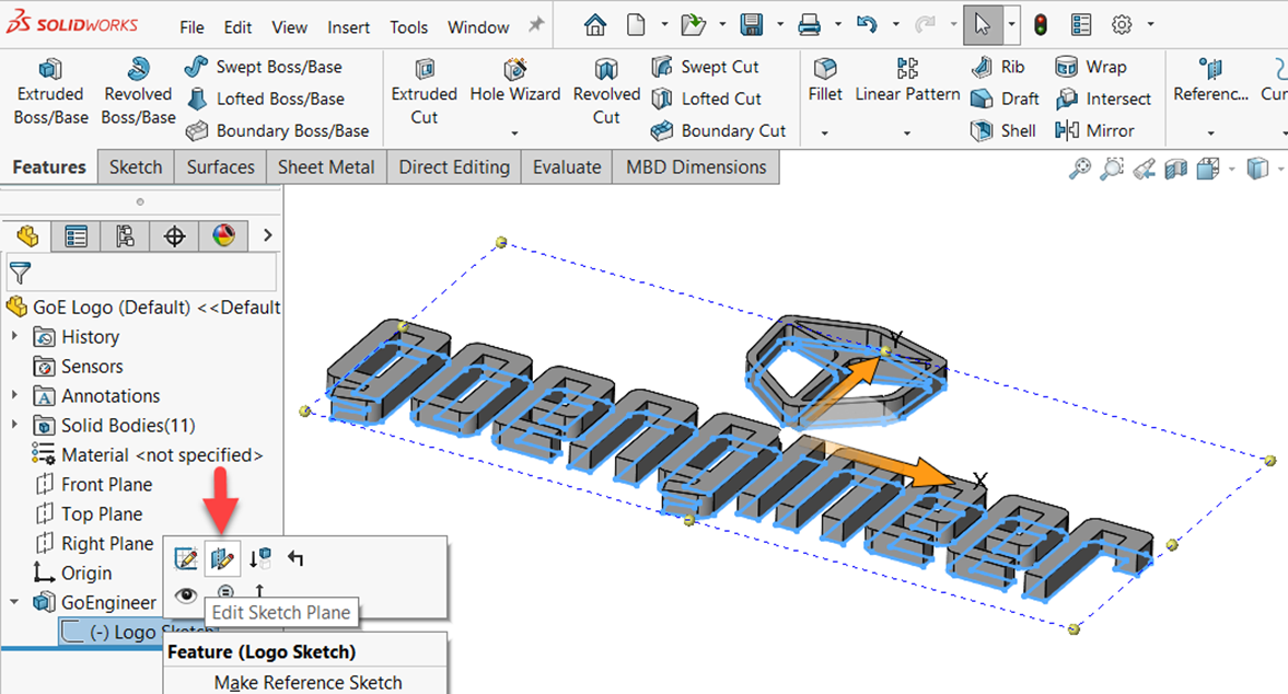 Create a plane on the end of line  SOLIDWORKS Video Tutorial  LinkedIn  Learning formerly Lyndacom