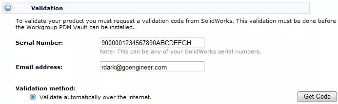 Validate Vault Installation SOLIDWORKS Workgroup Migration Procedure