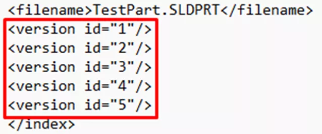 SOLIDWORKS PDM Version ID