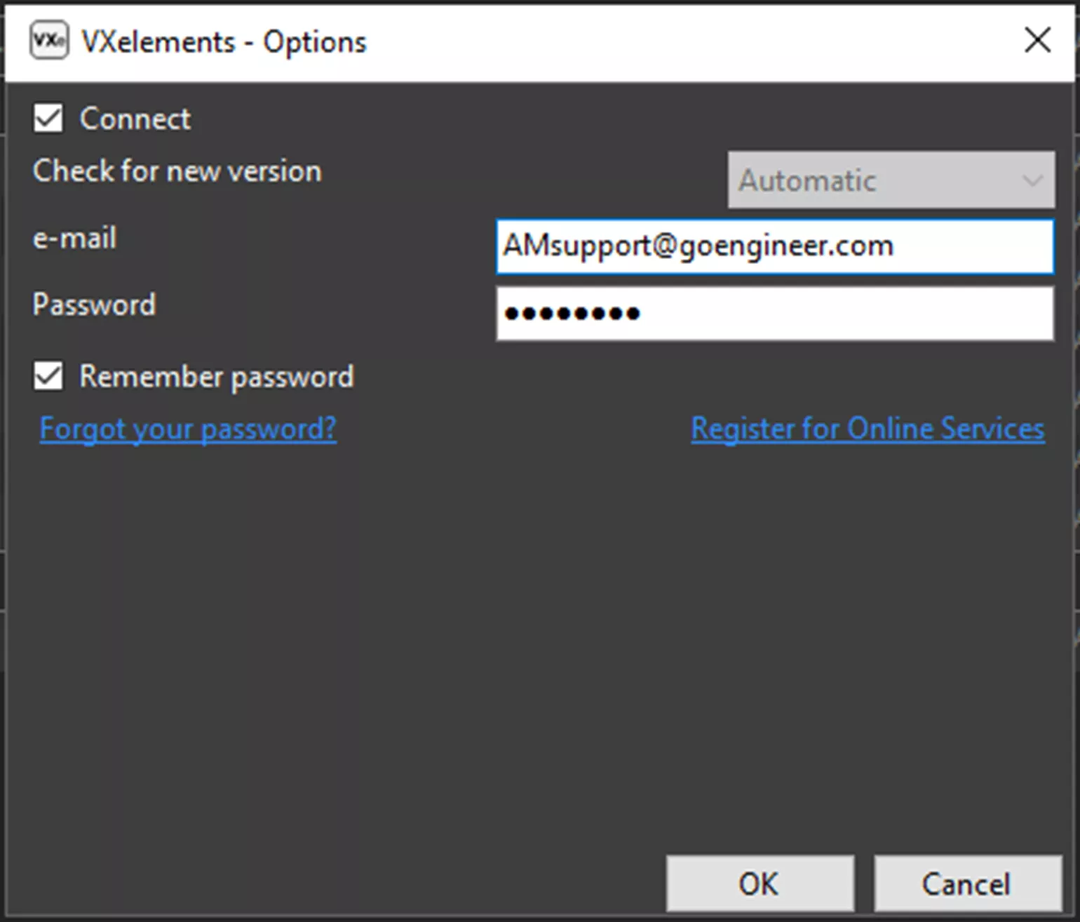 VXelements License Management Options