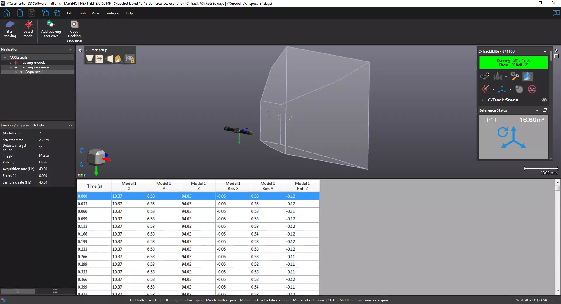 Example of Creaform VXtrack Process Integration