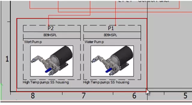 SOLIDWORKS Model of a Water Pump 