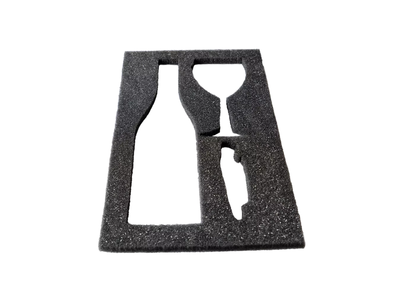 Detailed Foam Part Cut with the WAZER Waterjet