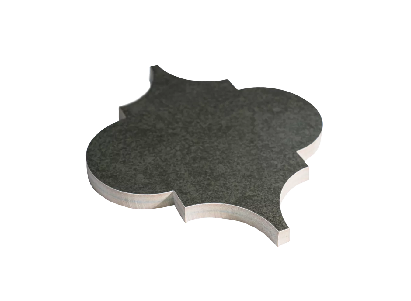 Detailed Tile Part Cut with the WAZER Waterjet