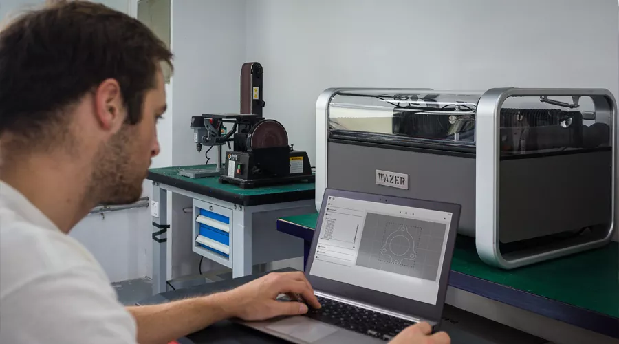 Prepare Your Project By Uploading Your File to WAZER