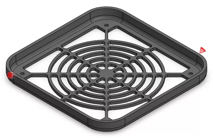 Weld Line Detection Using SOLIDWORKS Plastics