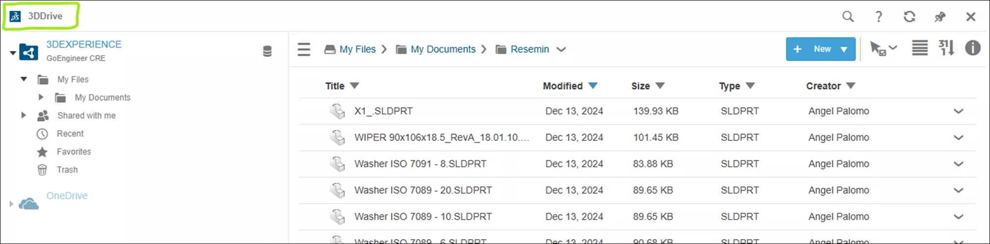 3DEXPERIENCE 3DDrive Features