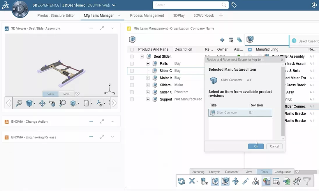 Manufacturing BOM on the 3DEXPERIENCE Platform