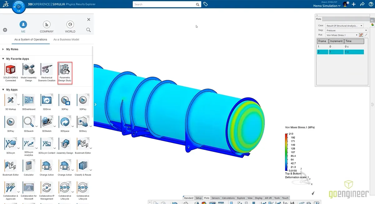 What's New in SOLIDWORKS 2022 3DEXPERIENCE Parametric Design Studies