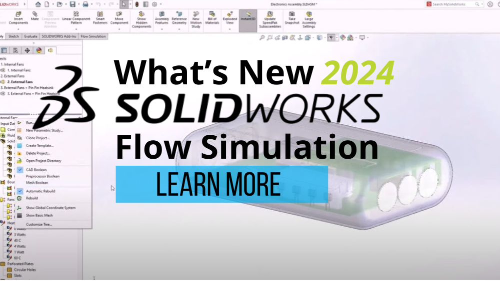 SOLIDWORKS Flow Simulation 2024 What's New GoEngineer