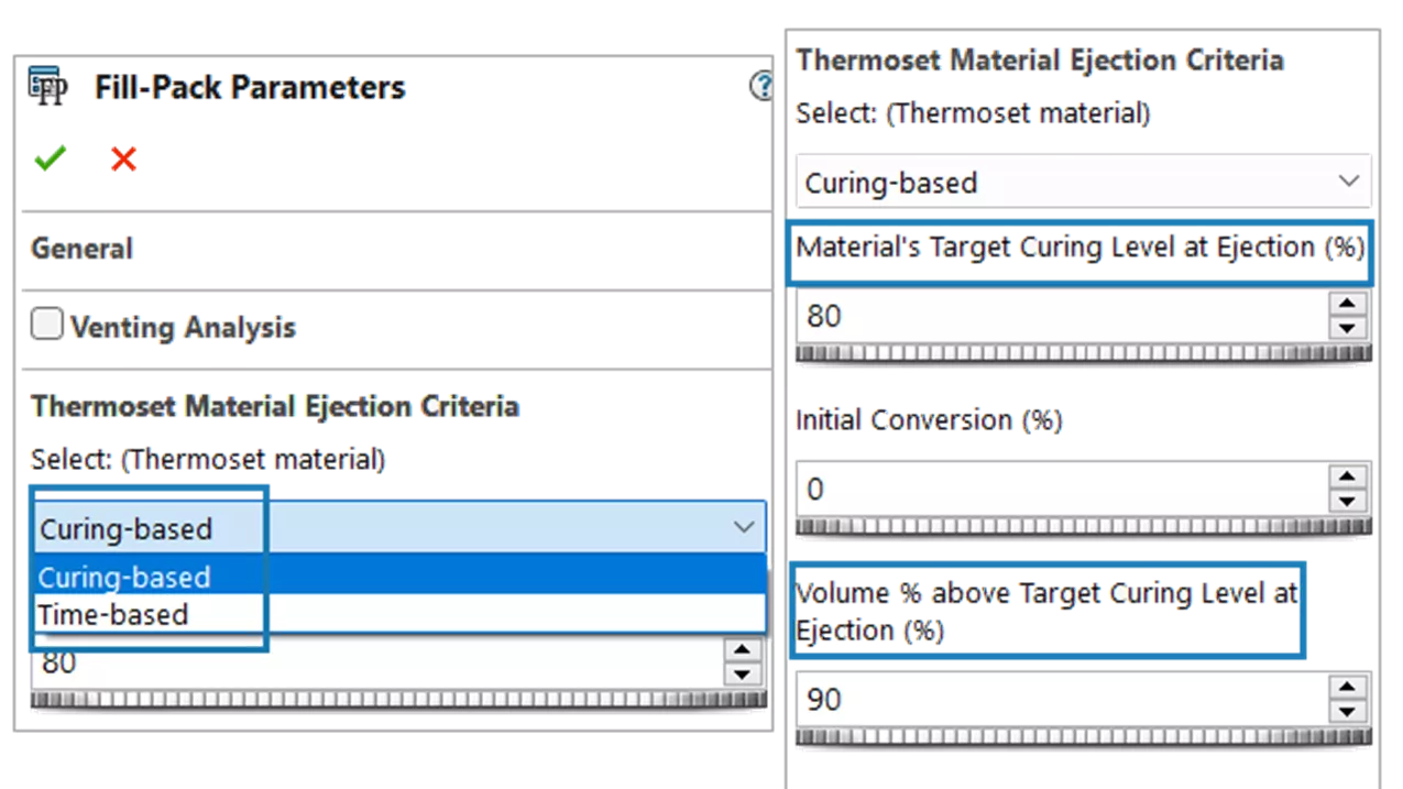 What's New in SOLIDWORKS Plastics 2026 Thermoset Materials