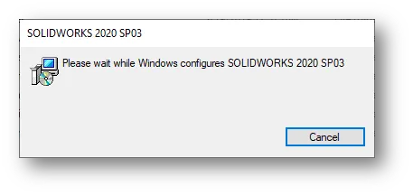 Windows Configure SOLIDWORKS 2020
