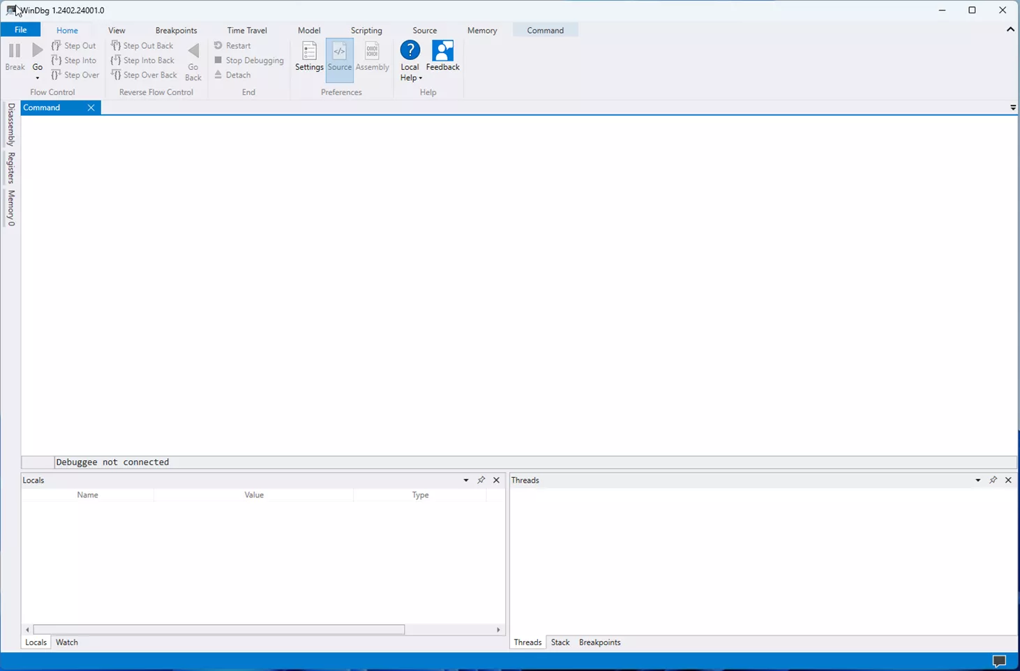 Windows WinDbg App for SOLIDWORKS Crashes