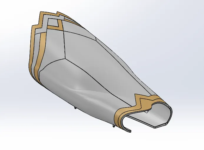 Wonder Woman Wrist Guards CAD Design